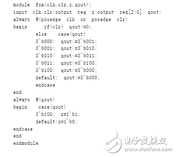 模5計數(shù)器設(shè)計步驟及程序解析
