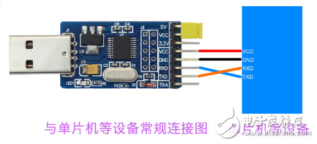 usb轉(zhuǎn)串口ch340電路圖