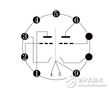 12au7電子管引腳圖及參數(shù)