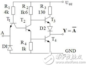 二極管與、或門，三極管非門電路原理