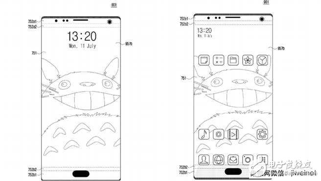 三星專利:用屏幕打洞對決iPhone X瀏海屏