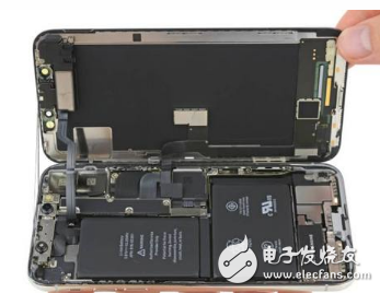 iPhone X拆解，揭露“齊劉?！焙碗p電池的秘密