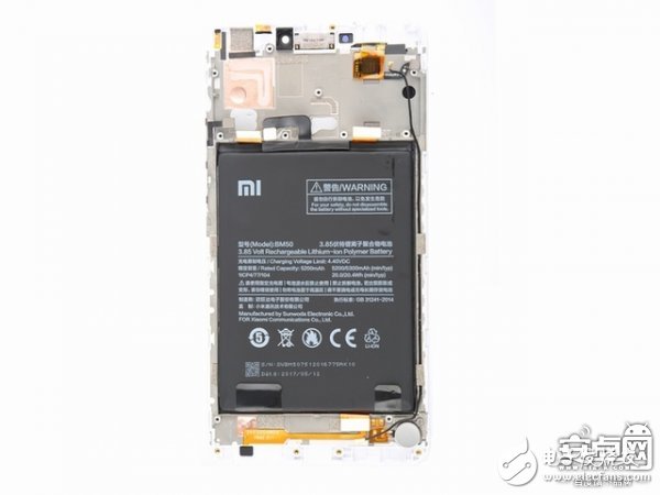 小米Max 2手機拆解：動手難度不高，容易維修