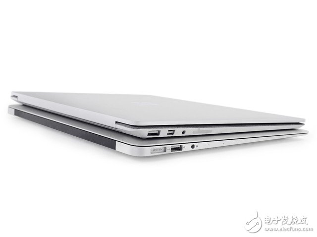 Surface Laptop與蘋果的MacBook Air對比