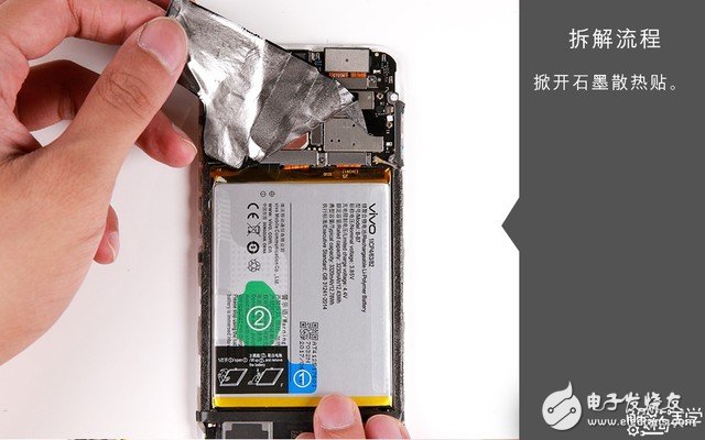 著重強調(diào)散熱設計 vivo X9s拆解圖賞