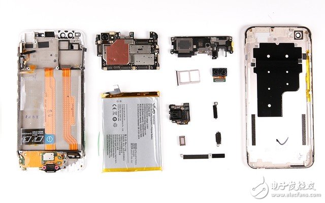 著重強調(diào)散熱設計 vivo X9s拆解圖賞