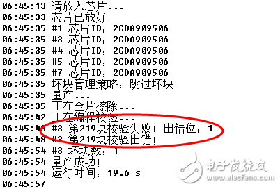 關(guān)于使用燒錄器燒錄Nand Flash