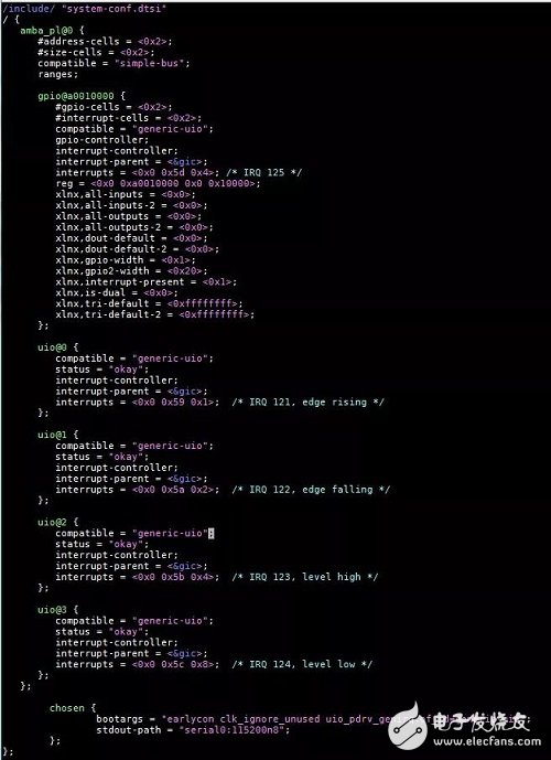 Zynq UltraScale+ MPSoC 上的多個(gè)Linux UIO設(shè)計(jì)