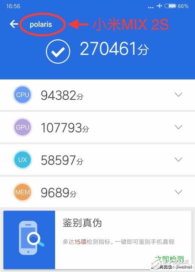 大爆料！ 小米MIX2S設(shè)計圖 也將使用屏下指紋識別技術(shù)