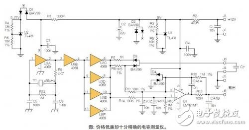 精度高于1pF的微量電容測(cè)量?jī)x器