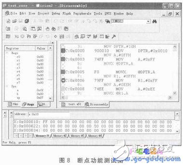基于SOPC的M8051調(diào)試器設(shè)計及系統(tǒng)測試