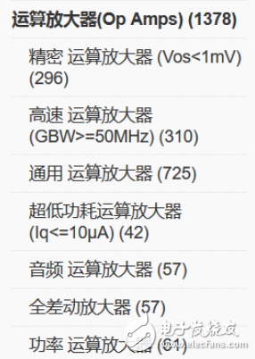 如何正確選型集成運(yùn)放的種類和型號