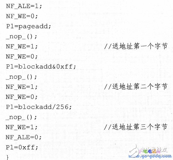 基于K9F5608A的MCS-51單片機(jī)驅(qū)動(dòng)程序