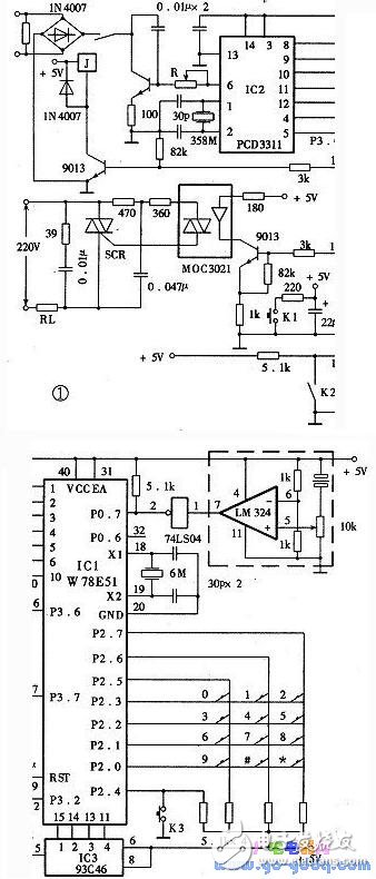 簡易型自動撥號器設(shè)計和工作原理介紹