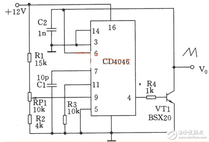 cd4046應(yīng)用電路圖大全（金屬探測(cè)儀/頻率計(jì)/充電器/信號(hào)發(fā)生器）
