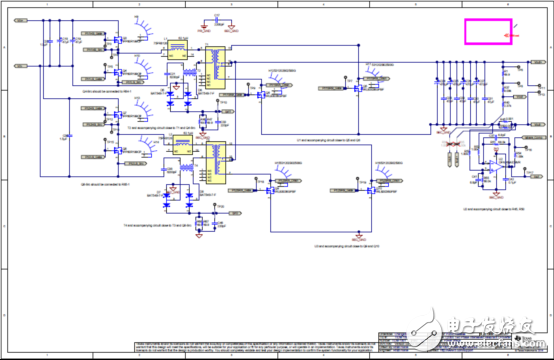 基于TMS320F28379數(shù)控500W轉換器參考設計TIDM－1001電路圖