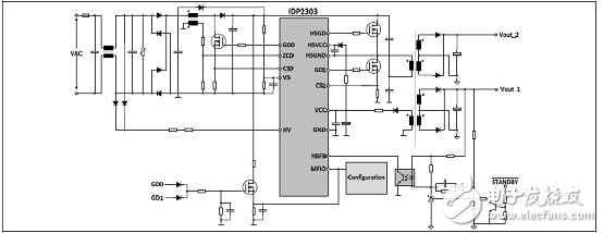 一文詳解IDP2303的主要特性/應(yīng)用電路圖及PCB設(shè)計(jì)圖