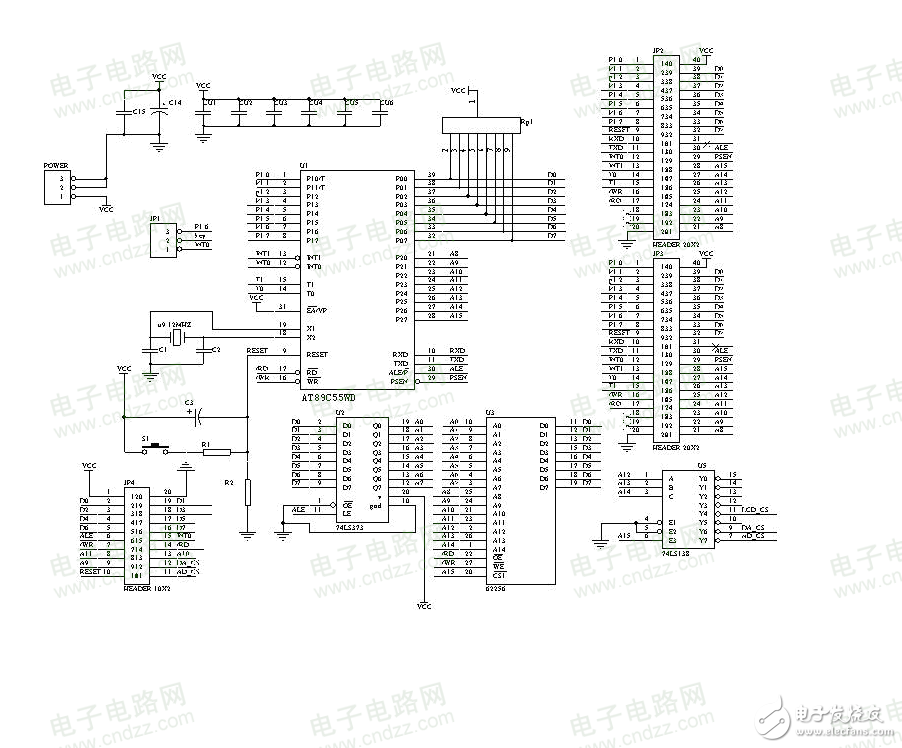 電子稱測量電路設計圖.bmp