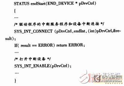 基于嵌入式操作系統(tǒng)的VxWorks設備驅(qū)動程序設計