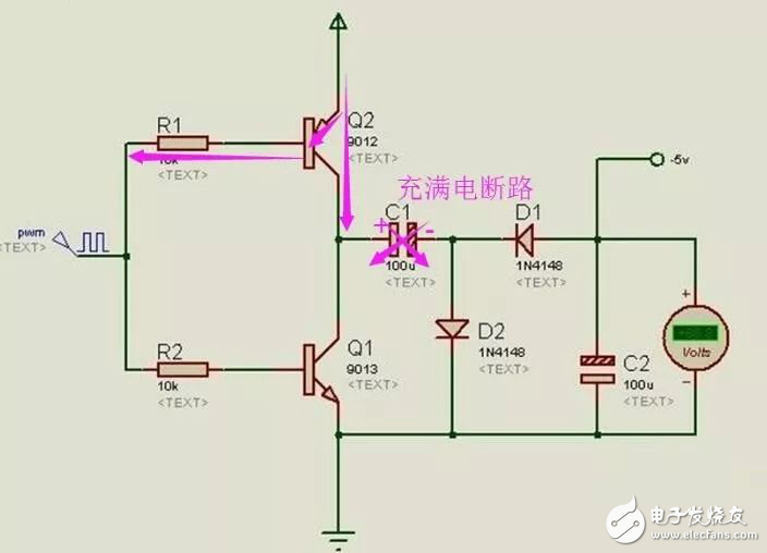 單片機(jī)電子電路中常用的兩種負(fù)壓產(chǎn)生電路解析